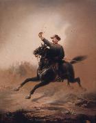 Thomas Buchanan Read Sheridan's Ride oil painting on canvas